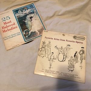 Two Vinyls as a Set - Ballet and Opera Themed